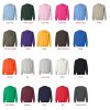 sweatshirt color chart 1 - Foo Fighters Merch
